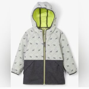 Hatley Neon Lime Fleece-Lined Hood Interior, Size 6, 7 and 8 available